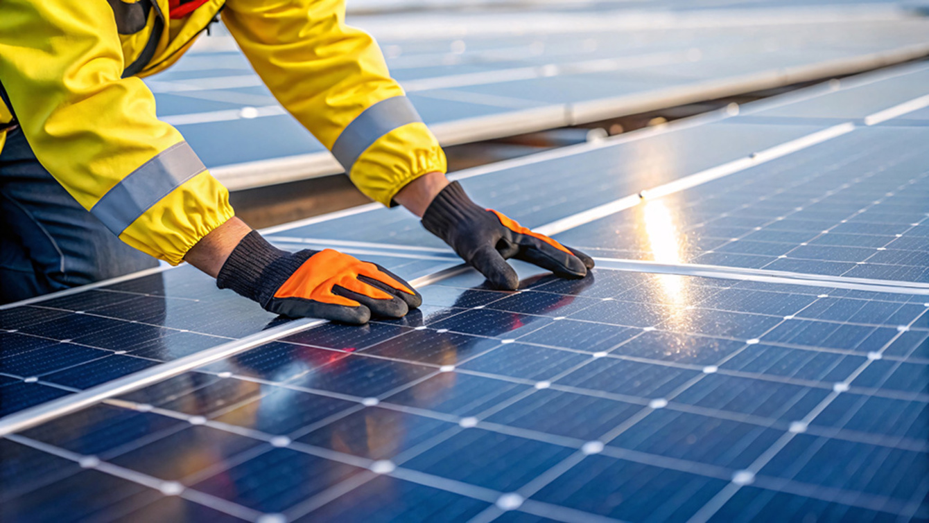 PV-Anlagen bei Steffen Hoffmann Elektrotechnik in Waldtann